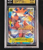 One Piece Monkey D. Luffy · P 036 Pre-Release Winner BGS 9,5 OP-04