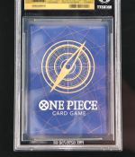 One Piece Monkey D. Luffy · P 036 Pre-Release Winner BGS 10 OP-04