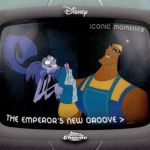 2026 Topps Chrome Disney Kronk & Yzma IM-9 Iconic Moments