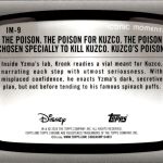 2026 Topps Chrome Disney Kronk & Yzma IM-9 Iconic Moments