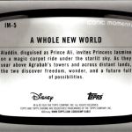 2026 Topps Chrome Disney A Whole New World IM-5 Iconic Moments