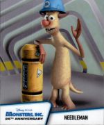 2026 Topps Chrome Disney Needleman MI-9 Monsters Inc 25th Anniversary