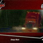 2026 Topps Chrome Disney Sleepy Mack CRS-2 Cars 20th Anniversary