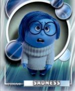 2026 Topps Chrome Disney Sadness #172 Refractor