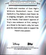 2026 Topps Chrome Disney Chad Danforth #186