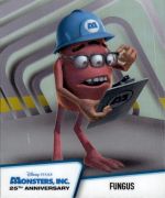 2026 Topps Chrome Disney Fungus MI-11 Monsters Inc 25th Anniversary