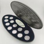 Kanada 12 x 25 cents 2000| Millennium Coins | 12 Silber Münzen| Box + CoA
