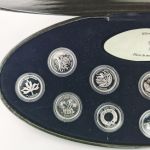Kanada 12 x 25 cents 2000| Millennium Coins | 12 Silber Münzen| Box + CoA