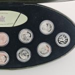 Kanada 12 x 25 cents 2000| Millennium Coins | 12 Silber Münzen| Box + CoA