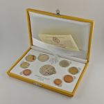 Vatikan Euro KMS 2009 Kursmünzensatz PP mit Silbermedaille in Box mit CoA