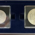 Weimar 3 Mark 1930 A + 5 Mark 1930 D | Graf Zeppelin Weltflug | J.342/343