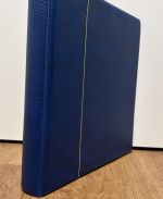 KABE Ringbinder RB2000 Lederoptik blau – Hochwertig & Exklusiv!