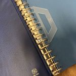 KABE Ringbinder RB2000 Lederoptik blau – Hochwertig & Exklusiv!