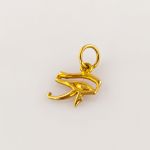 Ägyptischer Gold-Anhänger in Form eines Horusauges | 750 / 0,7 g
