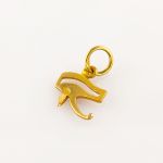 Ägyptischer Gold-Anhänger in Form eines Horusauges | 750 / 0,7 g