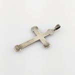Schlichter Kreuz-Anhänger aus Silber