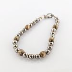 Armband aus Silber mit runden Gliedern