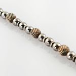 Armband aus Silber mit runden Gliedern