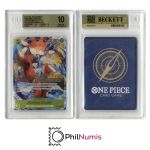 One Piece Monkey D. Luffy · P 036 Pre-Release Winner BGS 10 OP-04