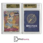One Piece Nami · OP01-016 Promo Beckett 9,5 | 1st Anniversary Set 2024