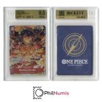 One Piece Monkey D. Luffy · OP01-024 Alt Art SR BGS 9,5 | Romance Dawn 2022