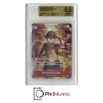 One Piece Monkey D. Luffy · ST10-006 SR Beckett 9,5 | Treasure Boosters Set 2024