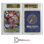 One Piece Monkey D. Luffy · P-036 Pre-Release Winner BGS 10