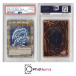 Blue-Eyes White Dragon · AC02-JP000 Prismatic Secret Rare PSA 10 Japanisch