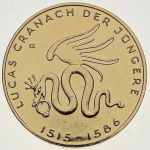 10 € - Lucas Cranach der Jüngere - 2015 - vergoldet