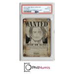 One Piece Wanted Set Shanks Luffy Buggy Teach · OP09 4x PSA 10 | Certs in Folge
