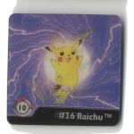 Pokemon Action Flipz Series One Artbox 3D Sticker 1-80 - AUSSUCHEN!