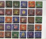 Pokemon Action Flipz Series One Artbox 3D Sticker 1-80 - AUSSUCHEN!