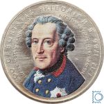 10 Euro 2012 | Friedrich der Große Farbmünze farbveredelt