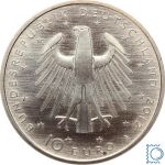 10 Euro 2012 | Friedrich der Große Farbmünze farbveredelt