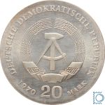 DDR 20 Mark 1969 - Friedrich Engels - stempelglanz - J.1529