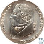DDR 20 Mark 1967 - Wilhelm von Humboldt - stempelglanz - J.1520