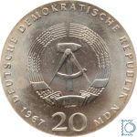 DDR 20 Mark 1967 - Wilhelm von Humboldt - stempelglanz - J.1520