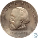 DDR 20 Mark 1968 - 150. Geb. Karl Marx - stempelglanz - J.1521