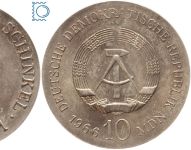 DDR 10 Mark 1966 - Karl Friedrich Schinkel - stempelglanz - J.1517