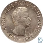 DDR 10 Mark 1966 - Karl Friedrich Schinkel - stempelglanz - J.1517