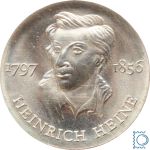 DDR 10 Mark 1972 - Heinrich Heine - stempelglanz - J.1542