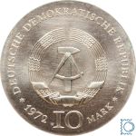 DDR 10 Mark 1972 - Heinrich Heine - stempelglanz - J.1542