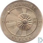 DDR 5 Mark 1971 - Johannes Kepler - stempelglanz - J.1534