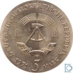 DDR 5 Mark 1971 - Johannes Kepler - stempelglanz - J.1534