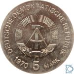 DDR 5 Mark 1970 - Wilhelm Conrad Röntgen - stempelglanz - J.1530