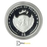Palau 5 Dollar 2011 - Scent of Paradise - Weihrauchbrenner - Silber PP