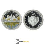 Palau 5 Dollar 2010 - World of Wonders - Angkor Wat - Silber PP