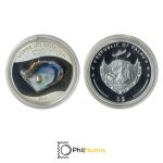 Palau 5 Dollar 2009 - Marine Life Protection - Perlmuschel mit Perle - Silber PP