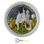 Palau 5 Dollar 2010 - World of Wonders - Schloss Neuschwanstein - Silber PP