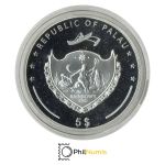 Palau 5 Dollar 2010 - World of Wonders - Schloss Neuschwanstein - Silber PP